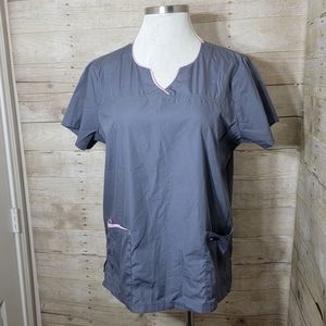 Grey Scrub top